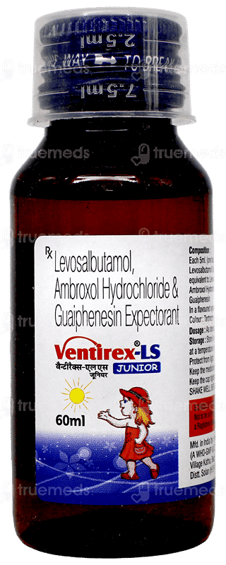Ventirex Ls Junior Expectorant 60Ml